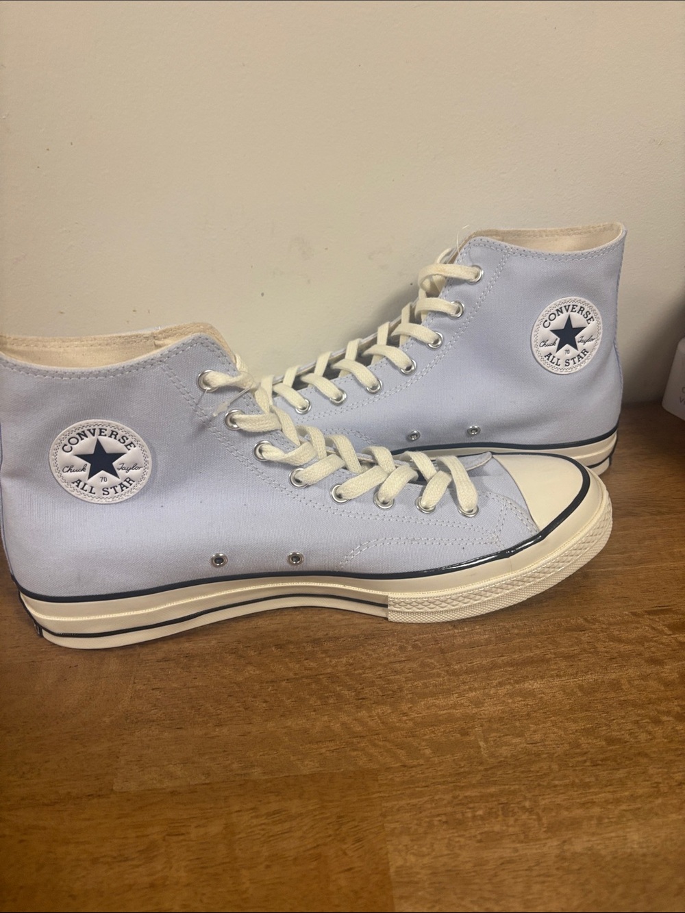 Converse chuck 70 High Top Sneakers - Pale Lavender & White size 13 . New